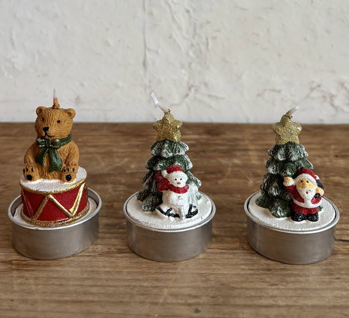 クリスマス サンタ キャンドル キャンドルライト ライト ろうそく