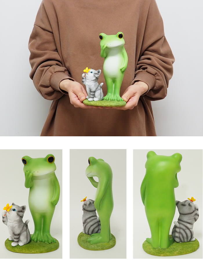 美品】可愛いカエルたち オーナメント6点セット☆カエルのコポー など