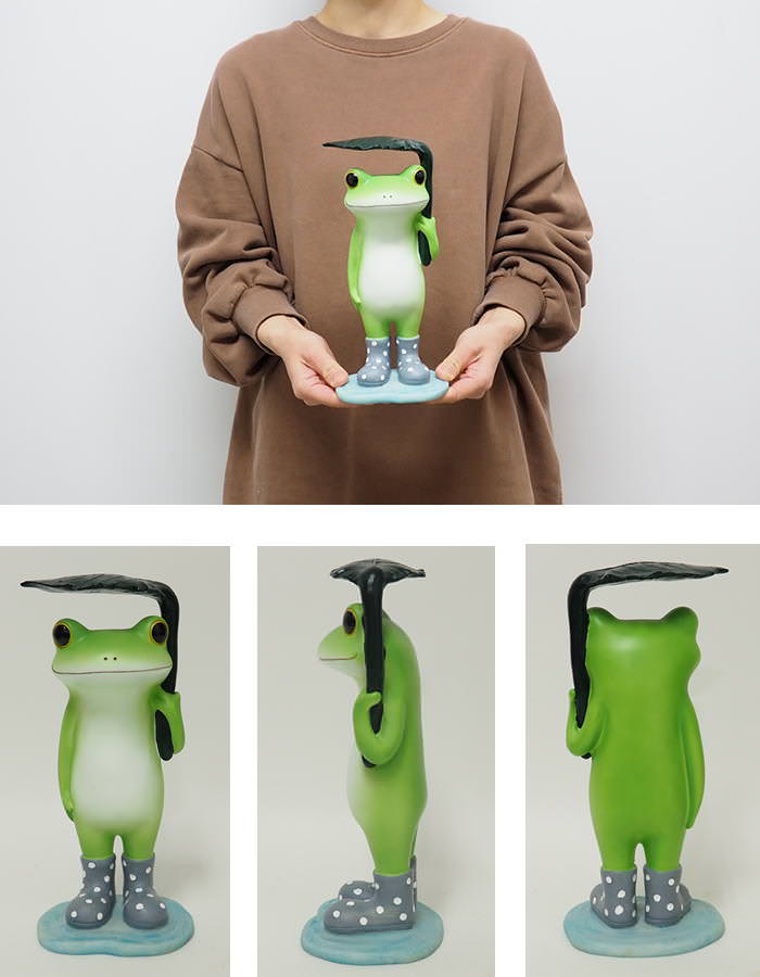 ガーデンオーナメント 置物 カエル コポー ガーデン かわいい copeau