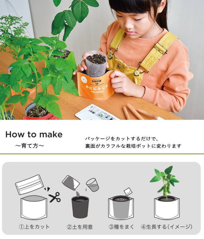栽培セット キット 室内 野菜 園芸 家庭菜園...の詳細画像2