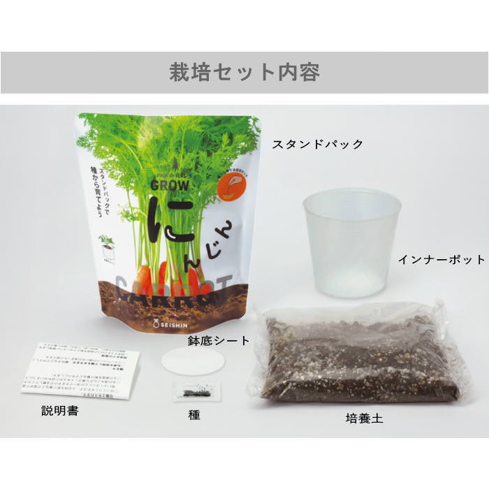 栽培セット キット 室内 野菜 園芸 家庭菜園...の詳細画像3