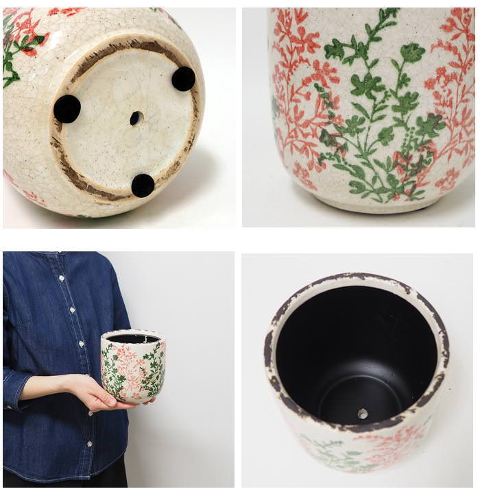 植木鉢 おしゃれ 北欧 陶器 植木鉢カバー プランター ガーデニング