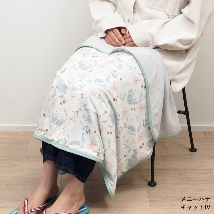 ブランケット 夏用 ひざ掛け ひんやりブランケット 70×100cm フレンズ