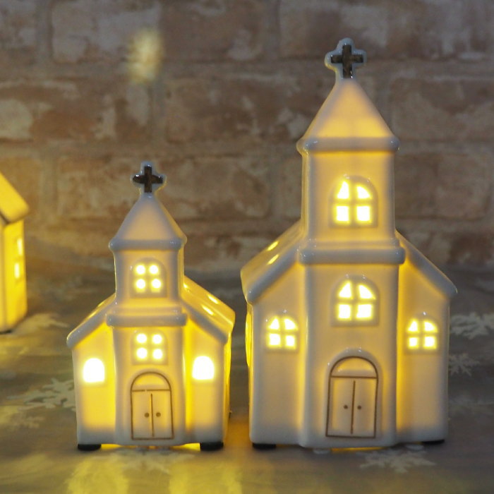 丸和貿易 クリスマス ledライト 飾り おしゃれ 玄関 置物 卓上