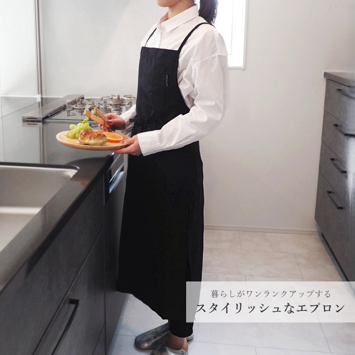 エプロン おしゃれ ロングラップ 保育士 レデ...の詳細画像5
