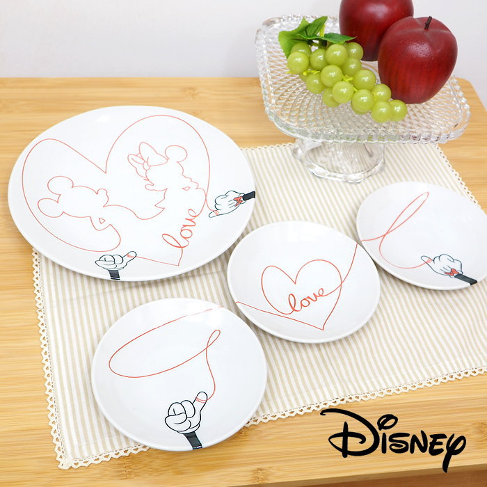 Disney 即出荷 結婚祝い 食器 セット おしゃれ 皿 日本製 ギフト