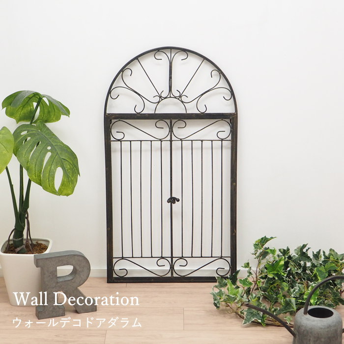 アイアン デコ ウッド ウィンドウ 壁飾り 窓 アンティーク 6866 アイアン デコ ウッド ウィンドウ 壁飾り 窓 アンティーク 6866