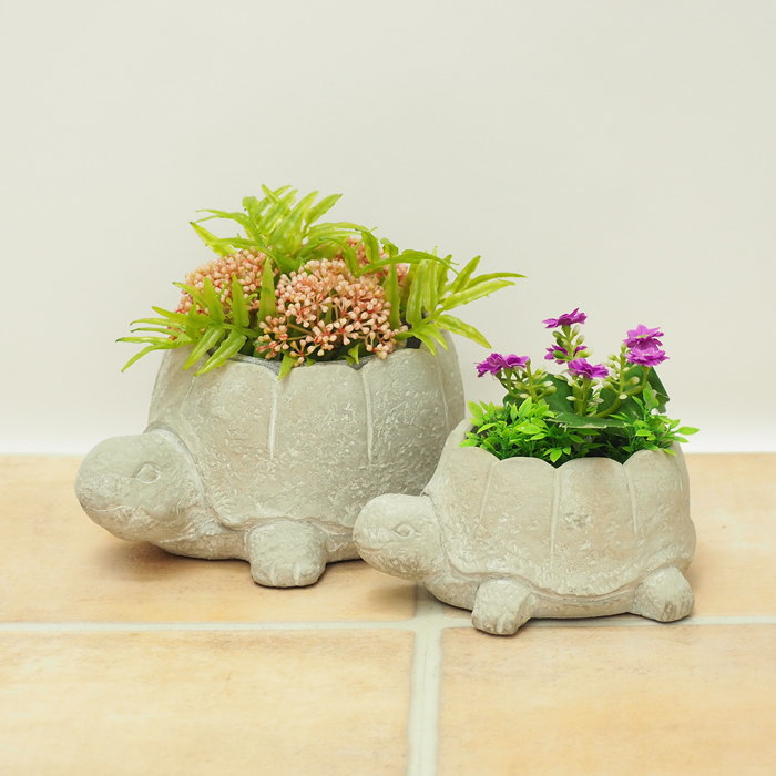 植木鉢 おしゃれ プランター ポット 屋外 ミニ アンティーク 動物 植物