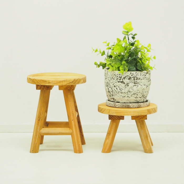 花台 木製 室内 丸 フラワースタンド おしゃれ 玄関前 プランター