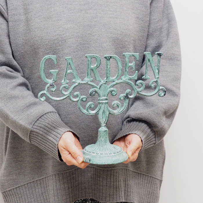 ガーデニング アイアン 雑貨 置物 おしゃれ 庭 オブジェ garden