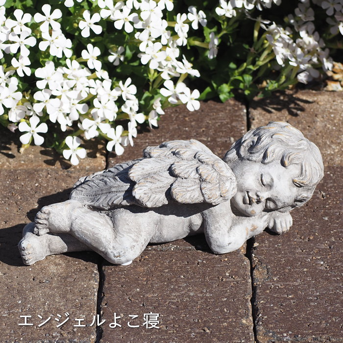 天使 置物 エンジェル 雑貨 オブジェ 庭 インテリア おしゃれ