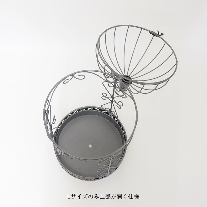 鳥かご インテリア ガーデニング アイアン 雑...の詳細画像2