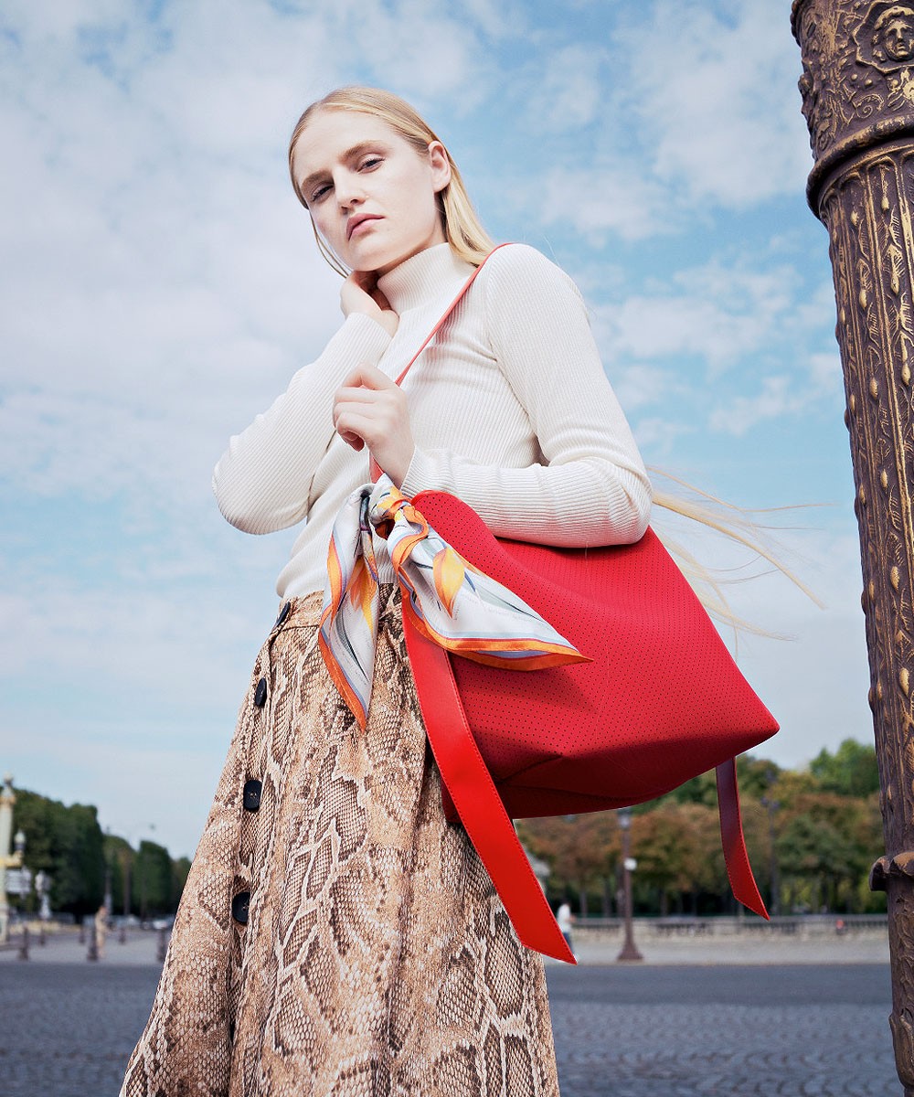 エピ　レッド　バッグ　小バッグもセット（難あり）　made in france ルイヴィトン エピ サンジャック ショッピング 赤 M52267 レディース