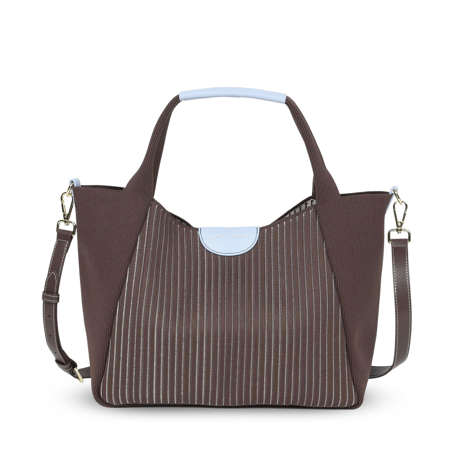 q bag paris トートバッグ レディース 春夏 ミニ ニット バッグ ミニ 