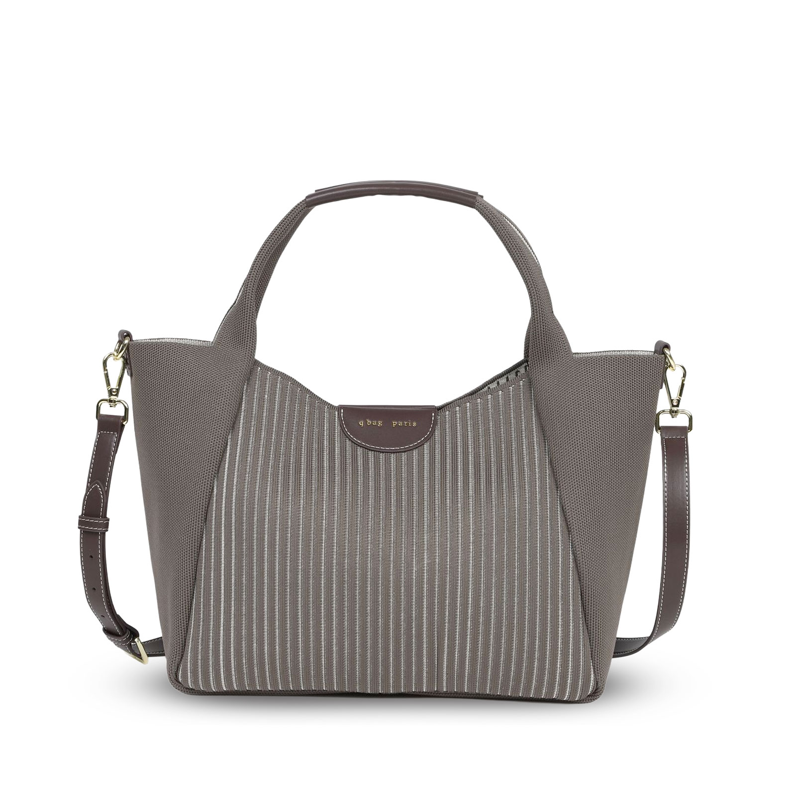 q bag paris トートバッグ レディース 春夏 ミニ ニット バッグ ミニ