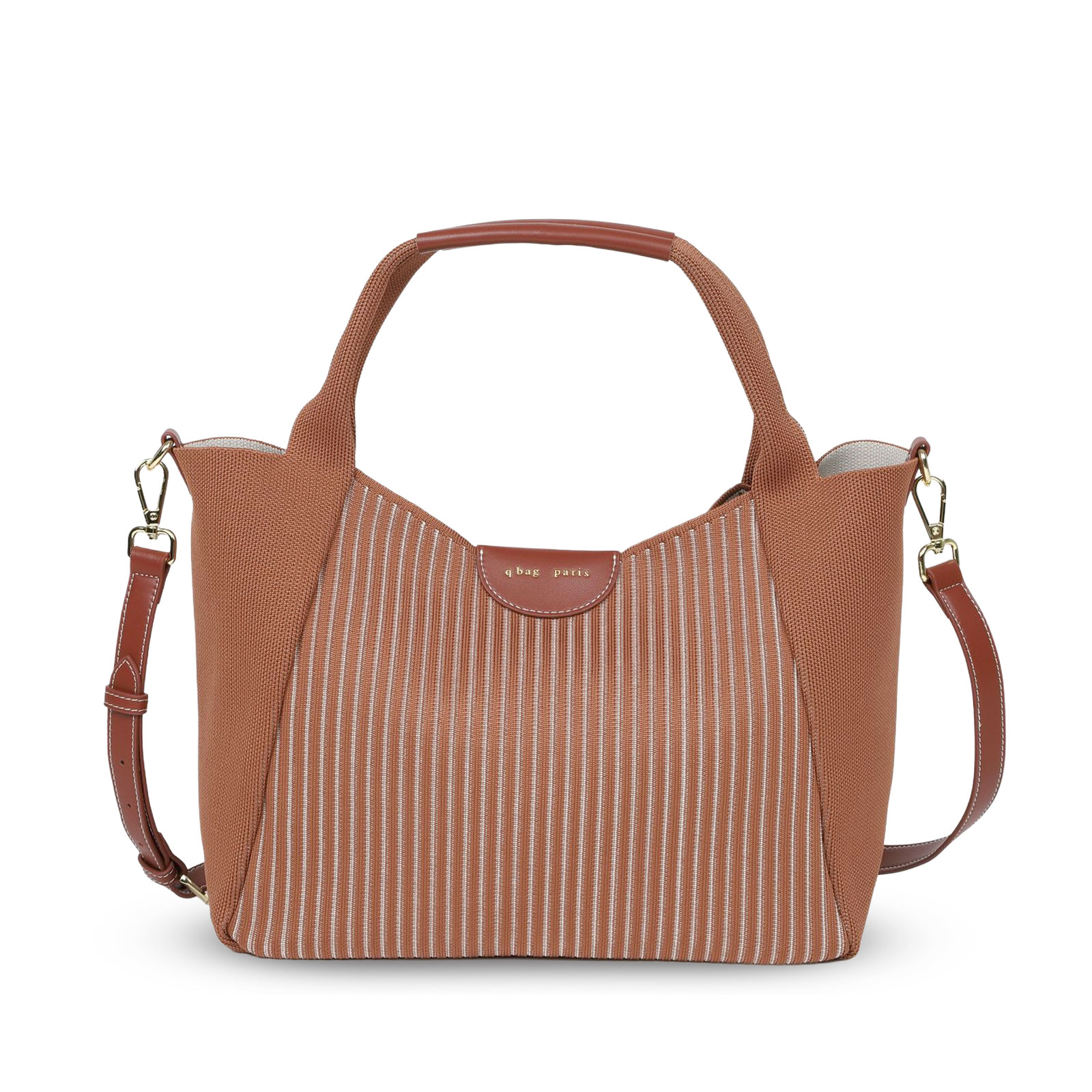 q bag paris トートバッグ レディース 春夏 ミニ ニット バッグ ミニ 
