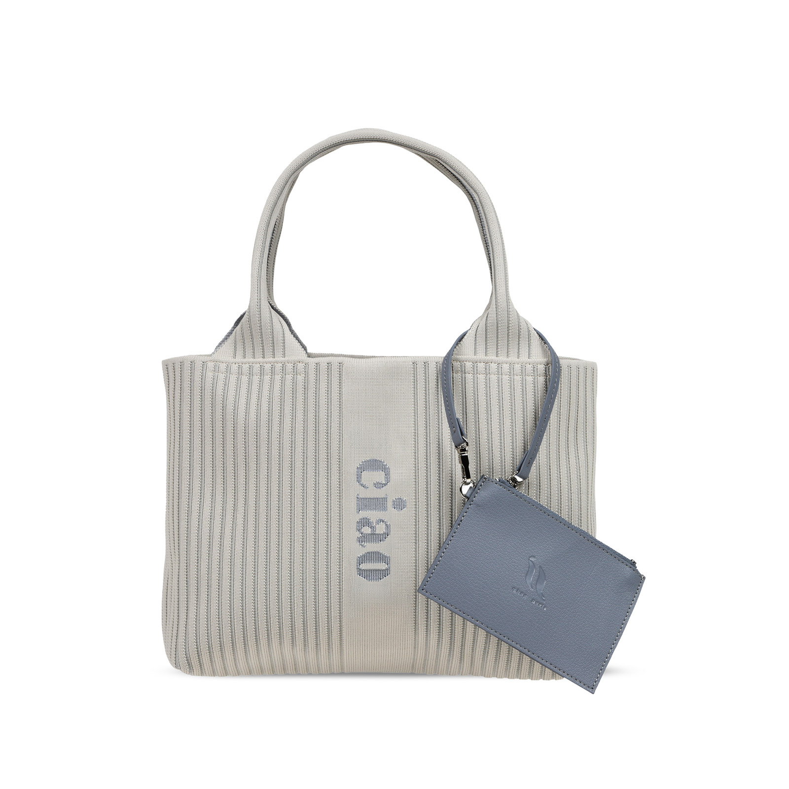q bag paris トートバッグ レディース 春夏 秋冬 ミニ ニット バッグ 