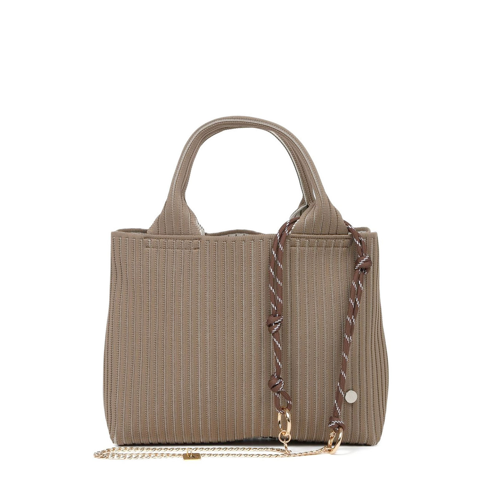 q bag paris トートバッグ レディース 春夏 ミニ ニットバッグ トート