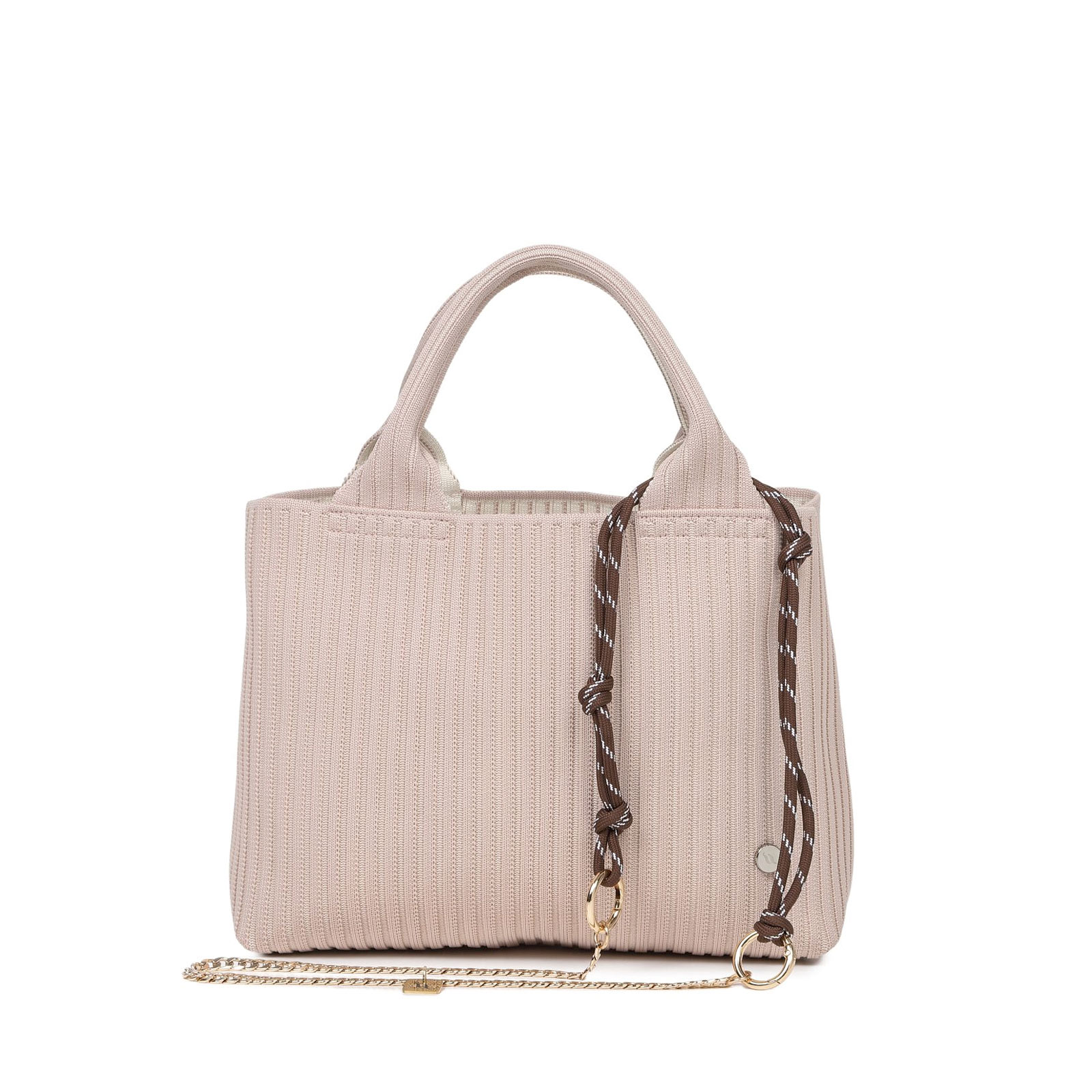 q bag paris トートバッグ レディース 春夏 ミニ ニットバッグ トート