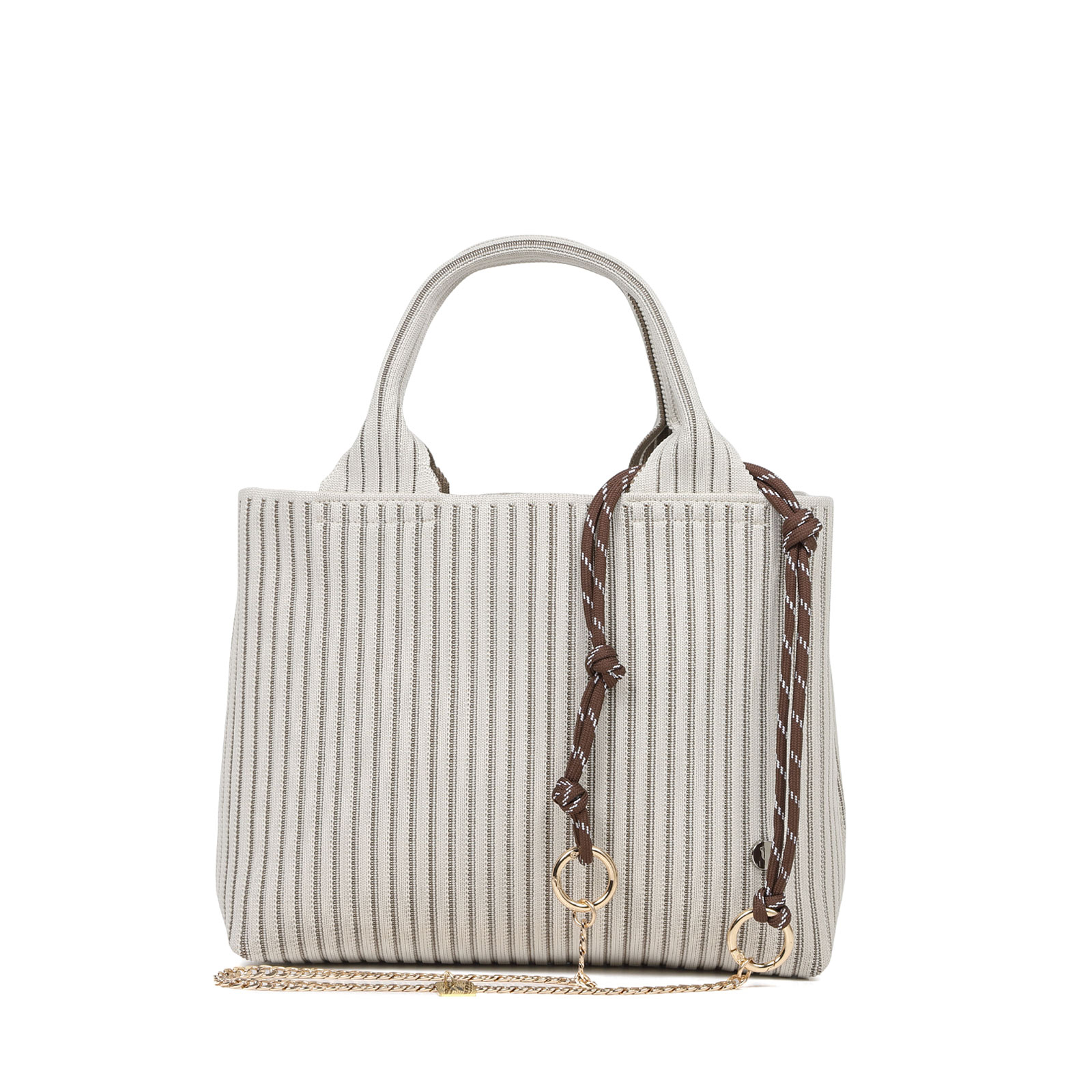 q bag paris トートバッグ レディース 春夏 ミニ ニットバッグ トート