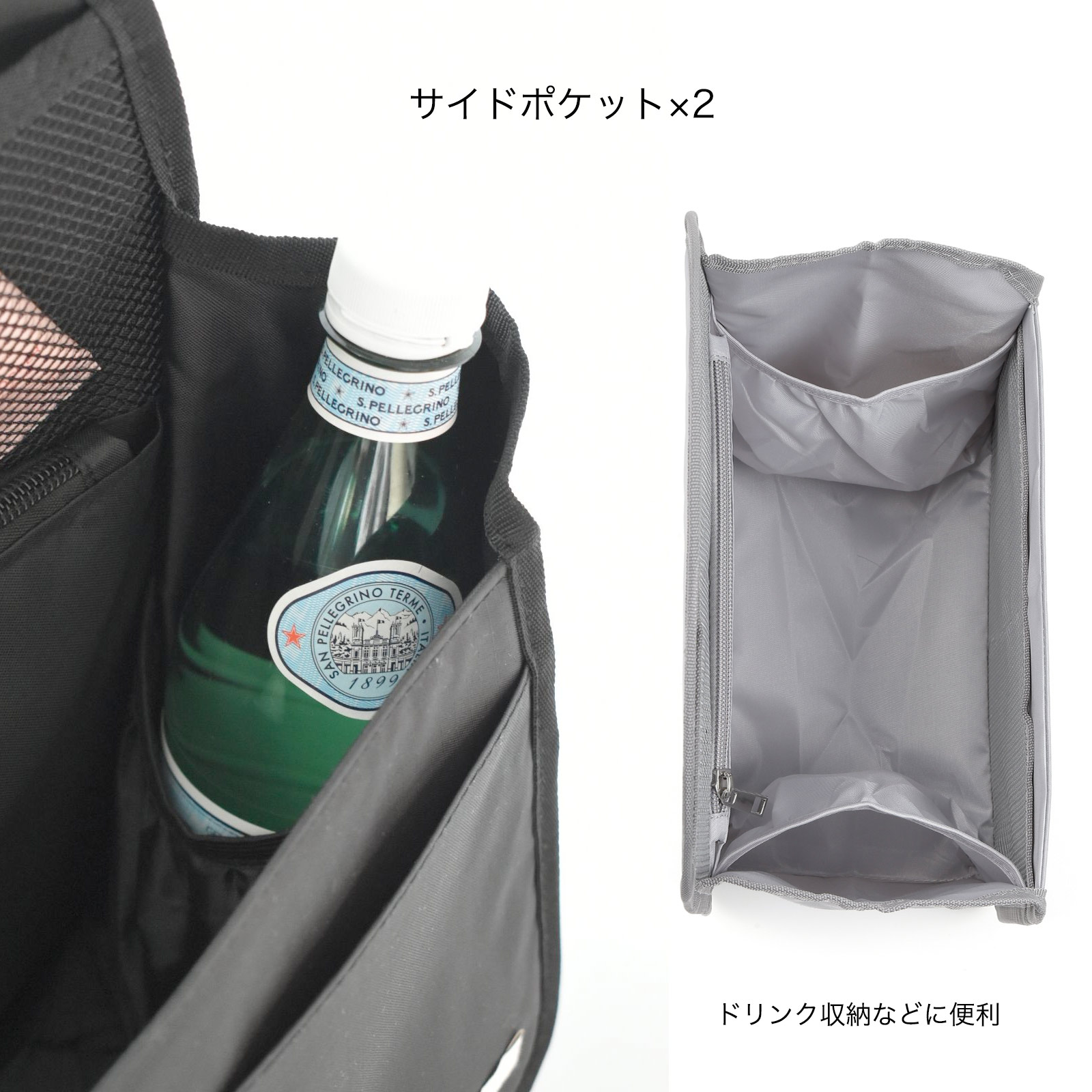 バッグインバッグ リュックインバック リュック 縦型 軽量 自立 バックインバック A4 B5 収納 ポケット 小さめ 大きめ 大容量 qbag paris louvre ルーブル | q bag paris | 05