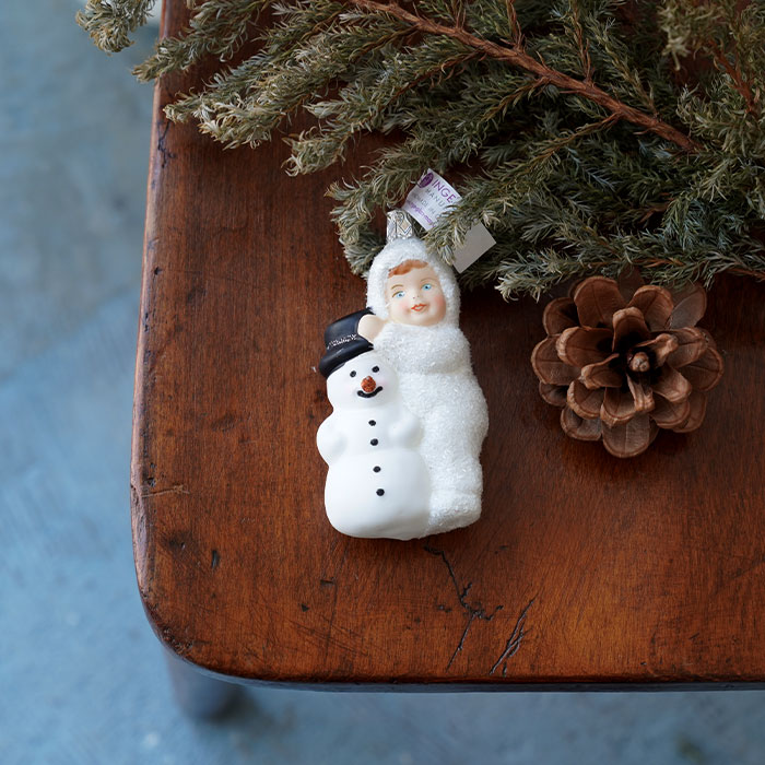クリスマスツリー 飾り オーナメント INGE-GLAS MANUFAKTUR 雪のこども