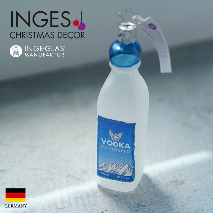 クリスマスツリー 飾り オーナメント INGE-GLAS MANUFAKTUR ウォッカ