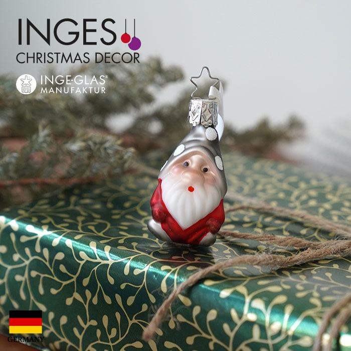 クリスマスツリー 飾り オーナメント INGE-GLAS MANUFAKTUR 一頭身の