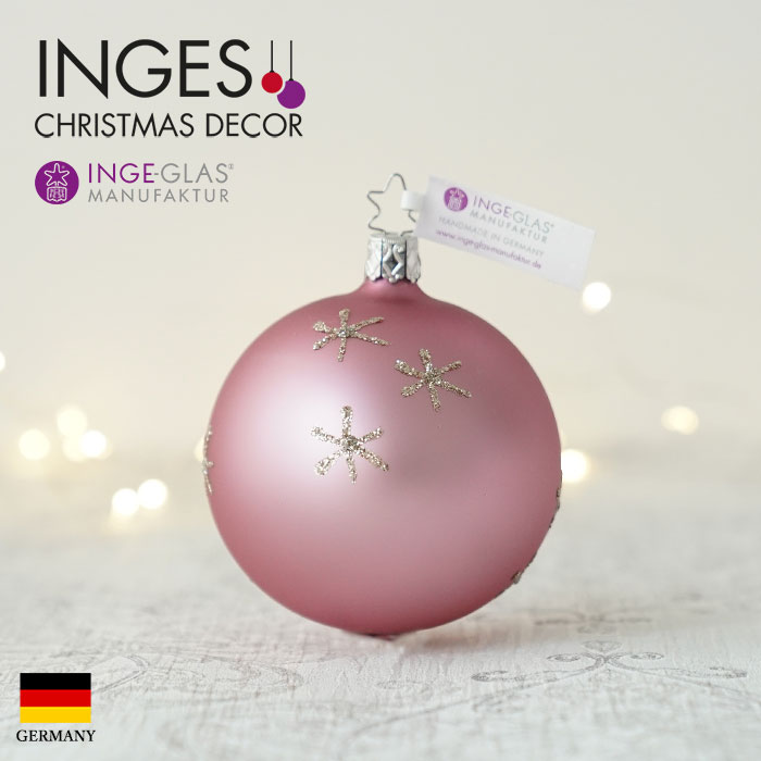 クリスマスツリー 飾り オーナメント INGE-GLAS MANUFAKTUR ソリに乗っ