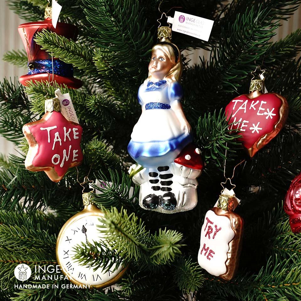 クリスマスツリー 飾り オーナメント INGE-GLAS MANUFAKTUR 不思議の国