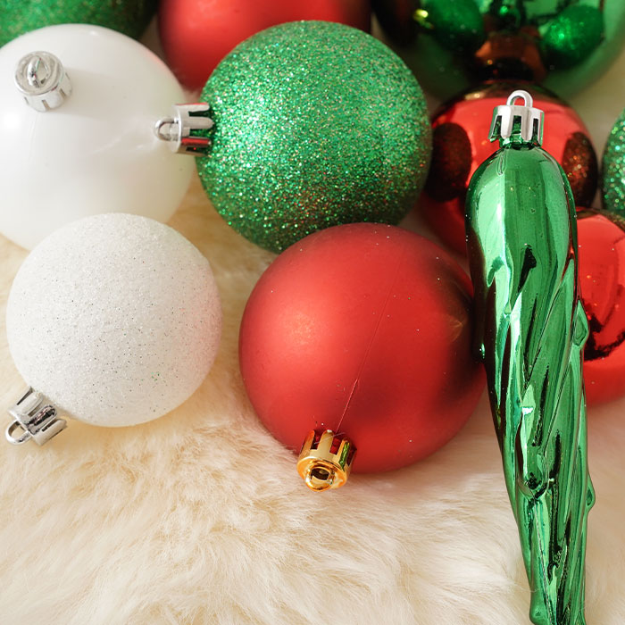 クリスマスツリー 飾り オーナメント ボール セット KAEMINGK