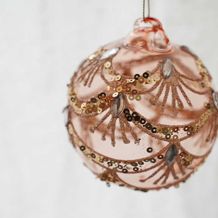 クリスマス ツリー 飾り オーナメント 北欧 SHISHI ガラスボール