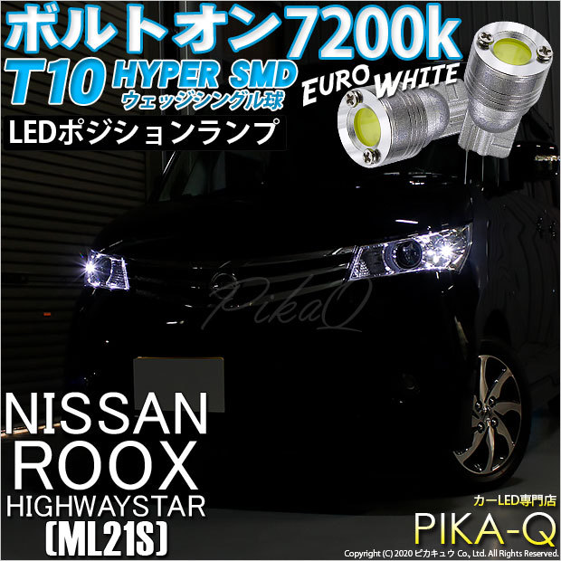 ピカキュウ ニッサン ルークス ハイウェイスター (ML21S) 対応