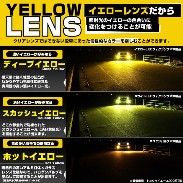 ピカキュウ トヨタ MICRO (H8 H11 H16 兼用) LEDフォグランプ