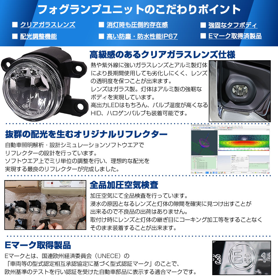 ピカキュウ スズキ スイフト (ZCEDS) 対応 純正 MICRO フォグランプ