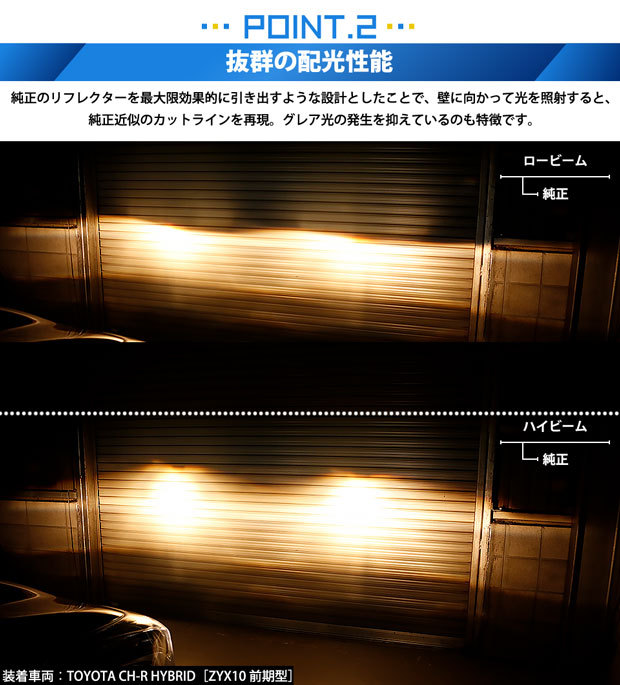ピカキュウ トヨタ C-HR (ZYX10/NGX系 前期) ハロゲンヘッド ピカキュウ トヨタ C-HR (ZYX10/NGX系 前期) ハロゲンヘッド