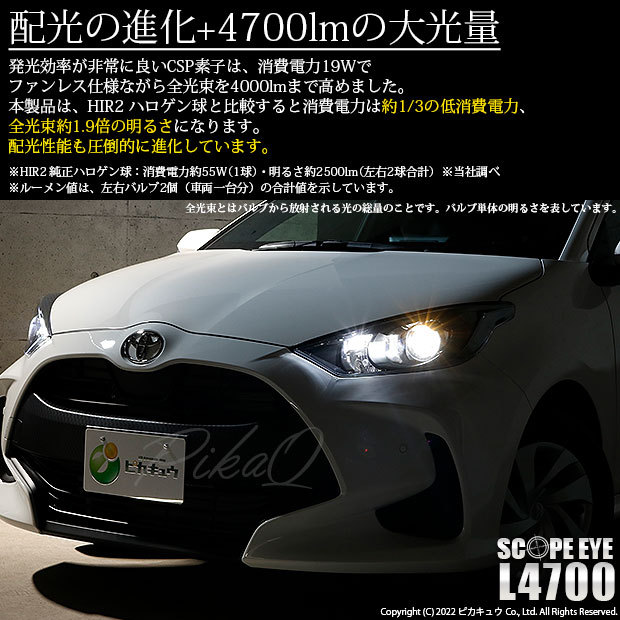 トヨタ ヤリス (10系/210) ハロゲンヘッドランプ車 対応 LED バルブ