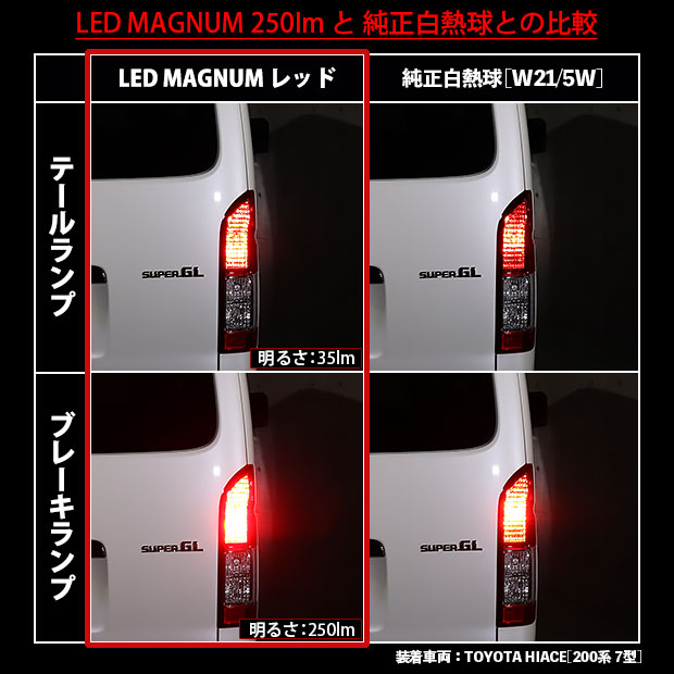 ピカキュウ T20 ダブル LED トヨタ ハイエース (200系 7型) 対応