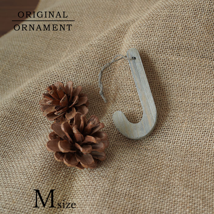 クリスマスツリー 飾り オーナメント ステッキ (つえ) (小) 10cm×1.2cm