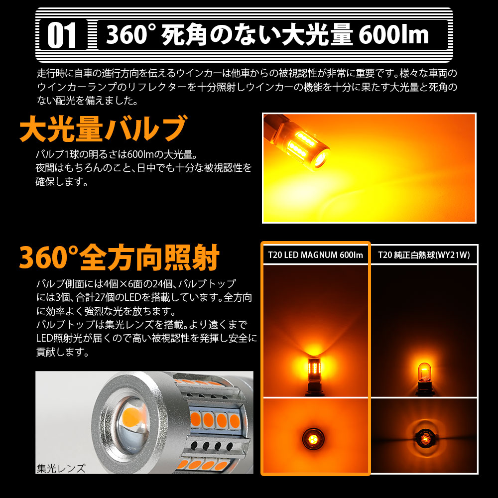 ピカキュウ T20S LED トヨタ ヤリスクロス (MXPB10系 ガソリン車