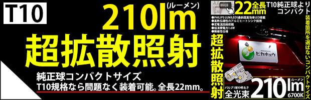 T10 210lm