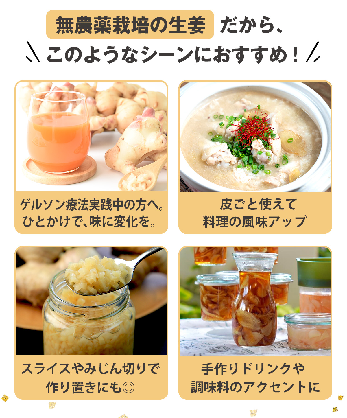 【農薬不使用】新生姜 【露地栽培】24時間以内発送 掘りたて 生姜 無農薬 生姜 無農薬 1kg 2kg 3kg 4kg 長崎県産 国産 古根 しょうが ショウガ