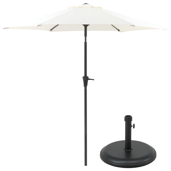ウッドパラソル 2.7m ベージュ （Wood Parasol 2.7m beige）