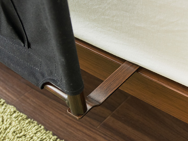 分解して収納できる