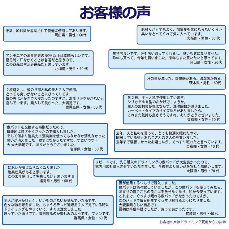 Amazon｜冷感除湿消臭 敷パッド ドライミングクール 敷きパッド