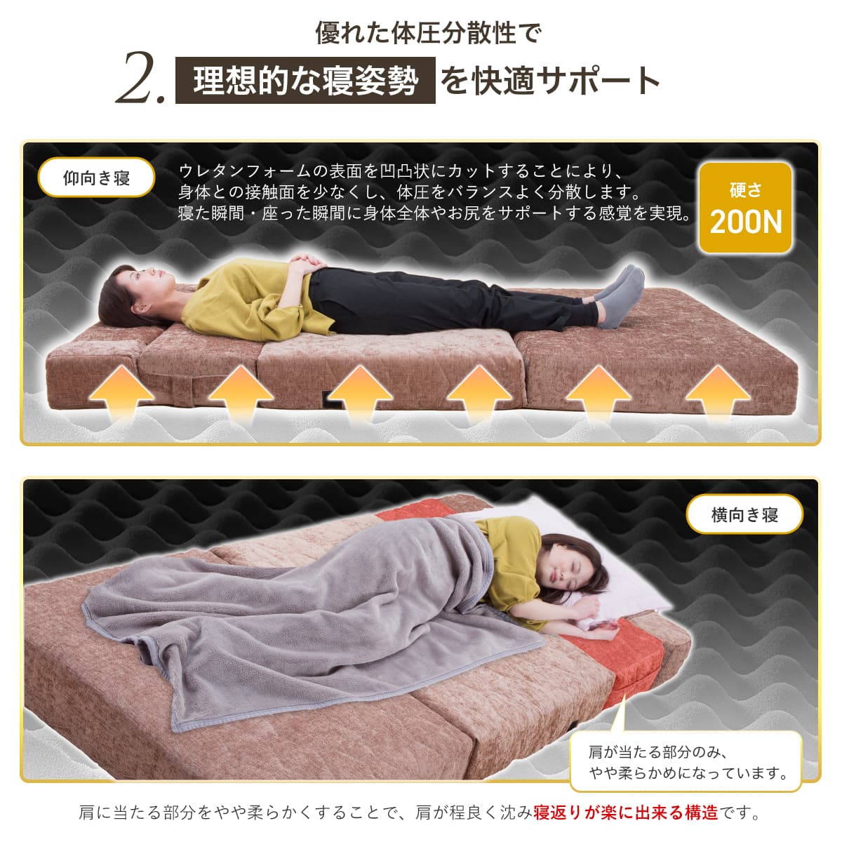 ecolatte ソファになるマットレス ソファベッド シングル 1人 ecolatte ソファになるマットレス ソファベッド シングル 1人