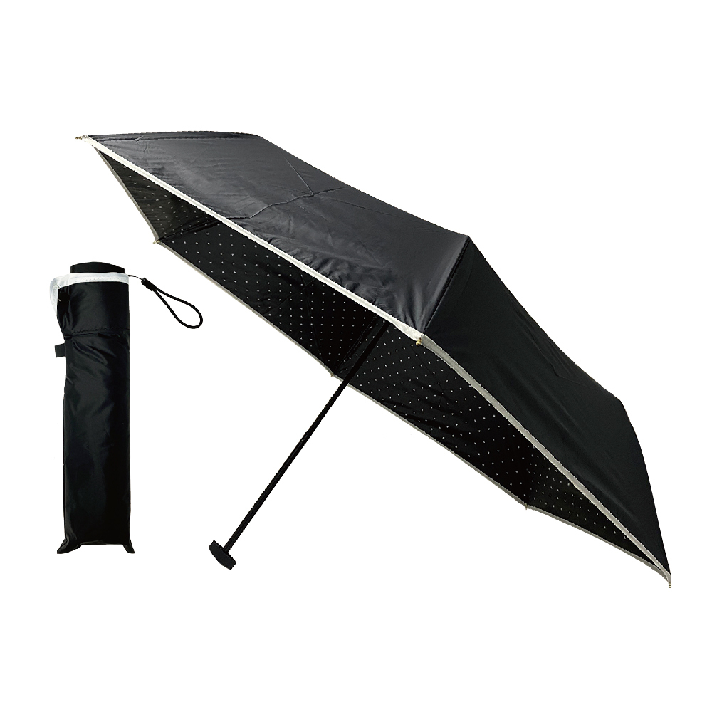 日傘 完全遮光 折りたたみ傘 軽量 晴雨兼用 大きめ レディース フリル 雨傘 uv 3段折 傘 遮...