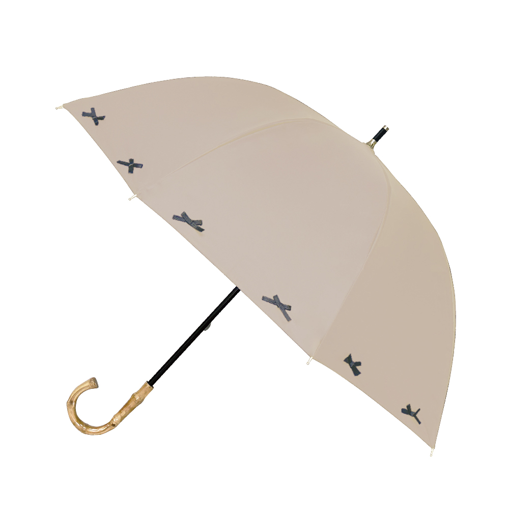なごみや 晴雨兼用 日傘 雨傘 because 長傘 PUバイカラー