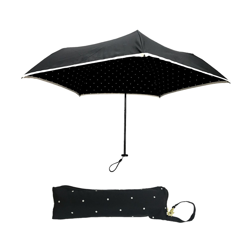 日傘 傘 レディース 折りたたみ傘 折り畳み傘 軽量 晴雨兼用傘 コンパクト ポーチ付 スリム3段折傘 BE SUNNY ビーサニー
