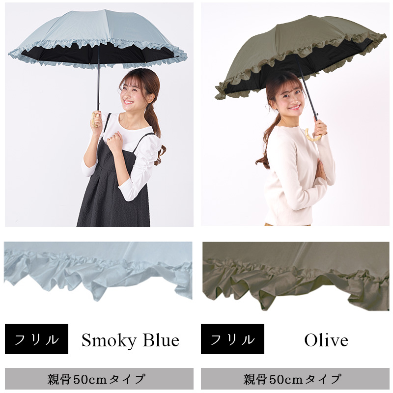 pink trick（ピンクトリック） 【予約】日傘 完全遮光 折りたたみ傘